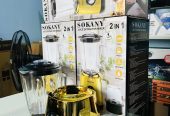 2.0litres Sokanyi Glass Blender