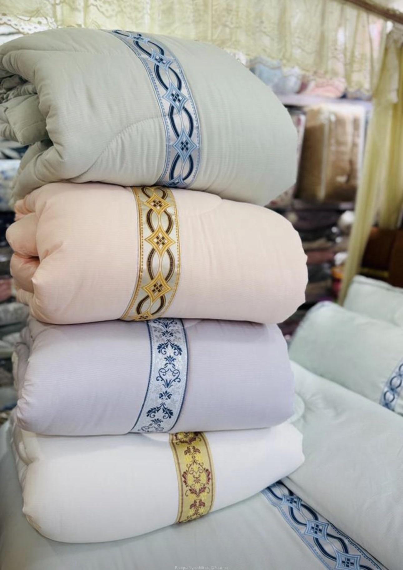 6*6, 6PCS PLAIN DUVETS