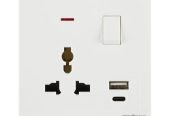 Single and double sockets in all different colors
