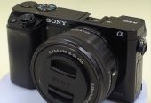 Sony Alpha a6000 Mirrorless Digital Camera 24.3MP SLR Camera w/16-50mm Power Zoom Lens
