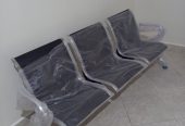 Metallic waiting chair