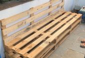 Outside pallet chairs