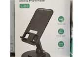 L-353 Scalable Folding Rotating Desktop Phone Holder – 360° Swivel Adjustable Tablet & Smartphone Stand