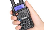 Pair of Baofeng Uv 5R hand held Walkie talkie high range
