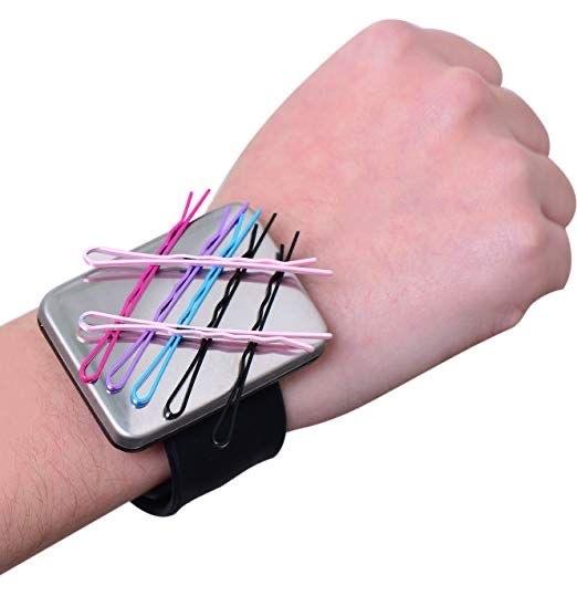 Gel and styling pin wrist band