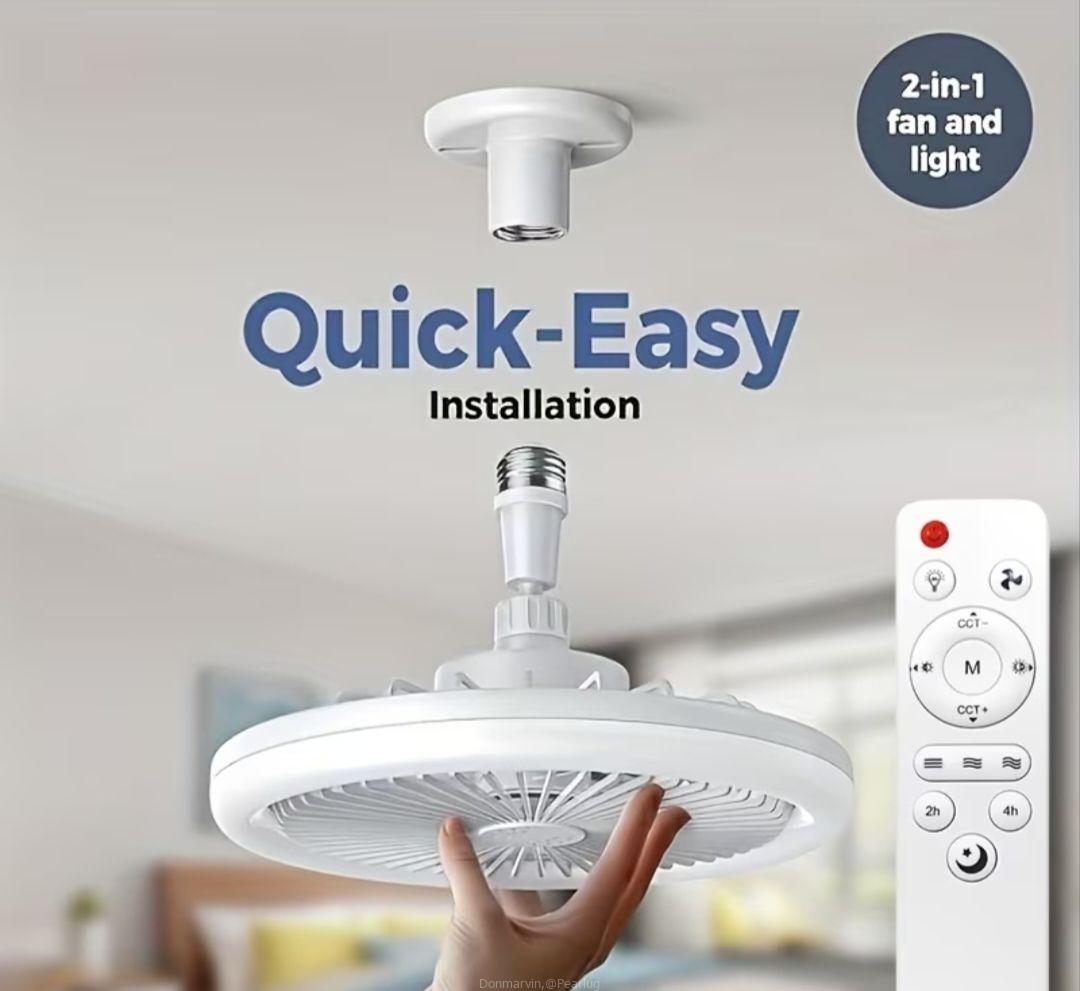 Ceiling Fan light with remote control