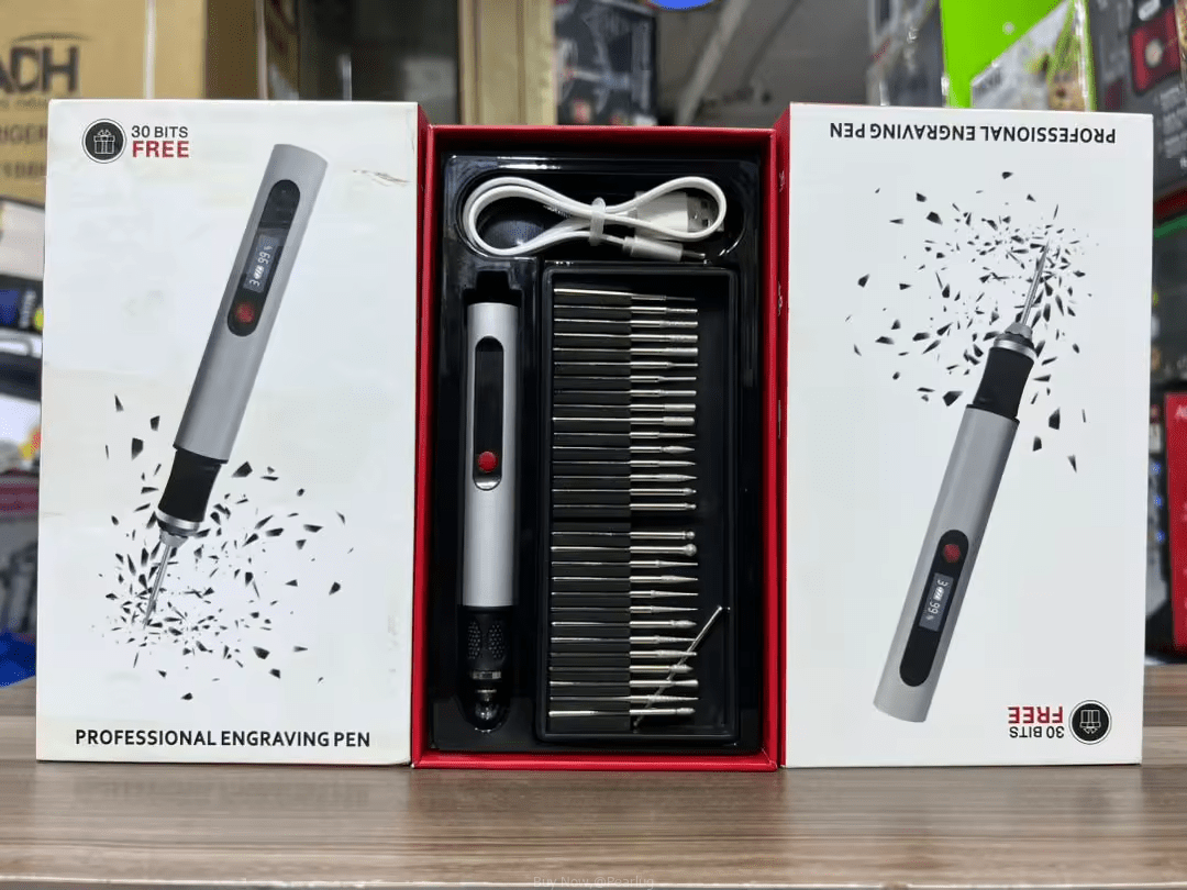 30-in-1 Rechargeable Electric Engraving Pen Cordless