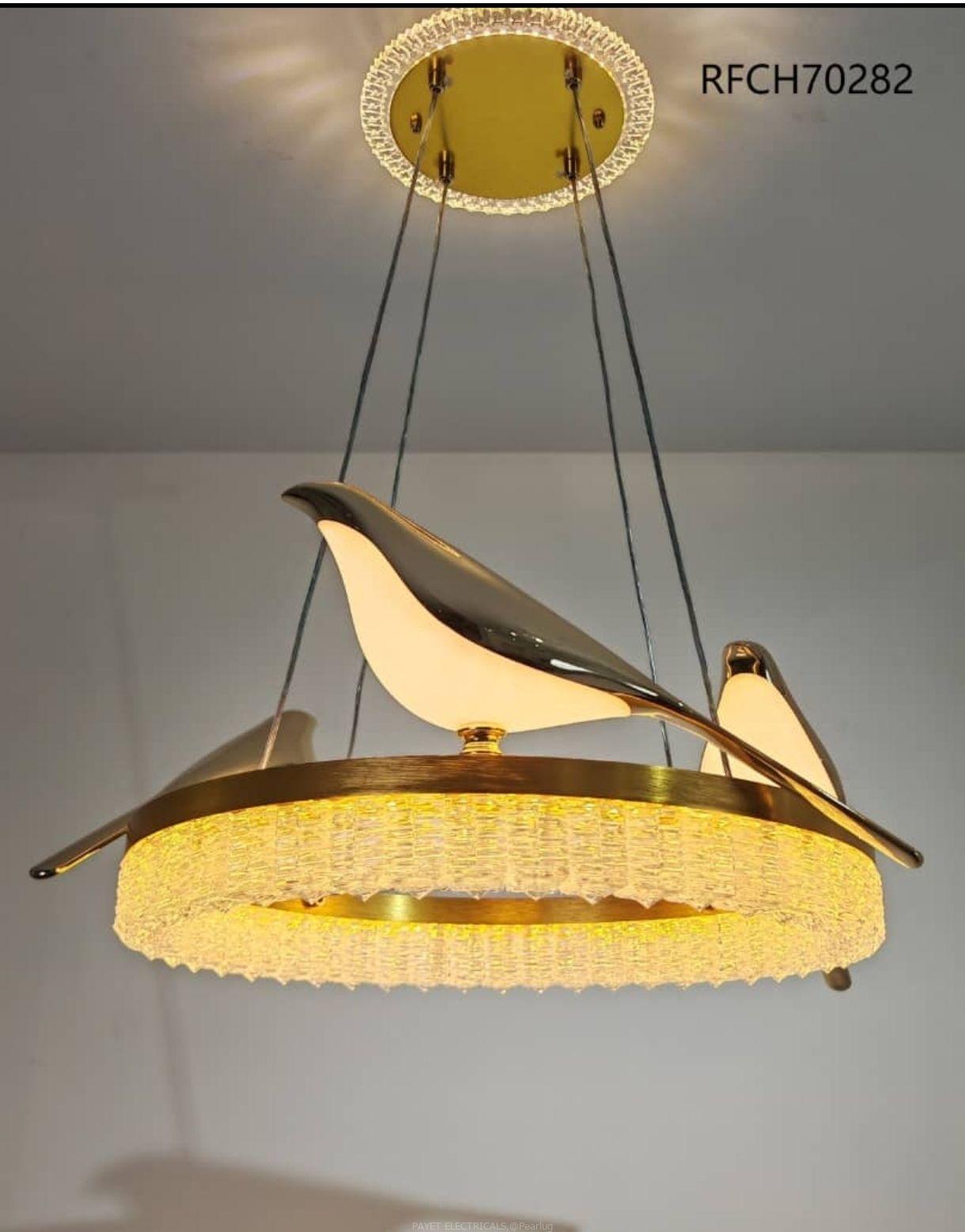 3 birds LED ceiling light