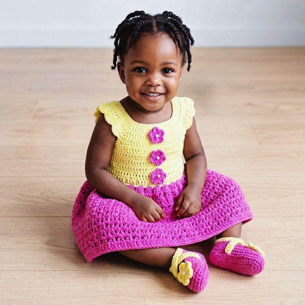 Crochet Baby Dress