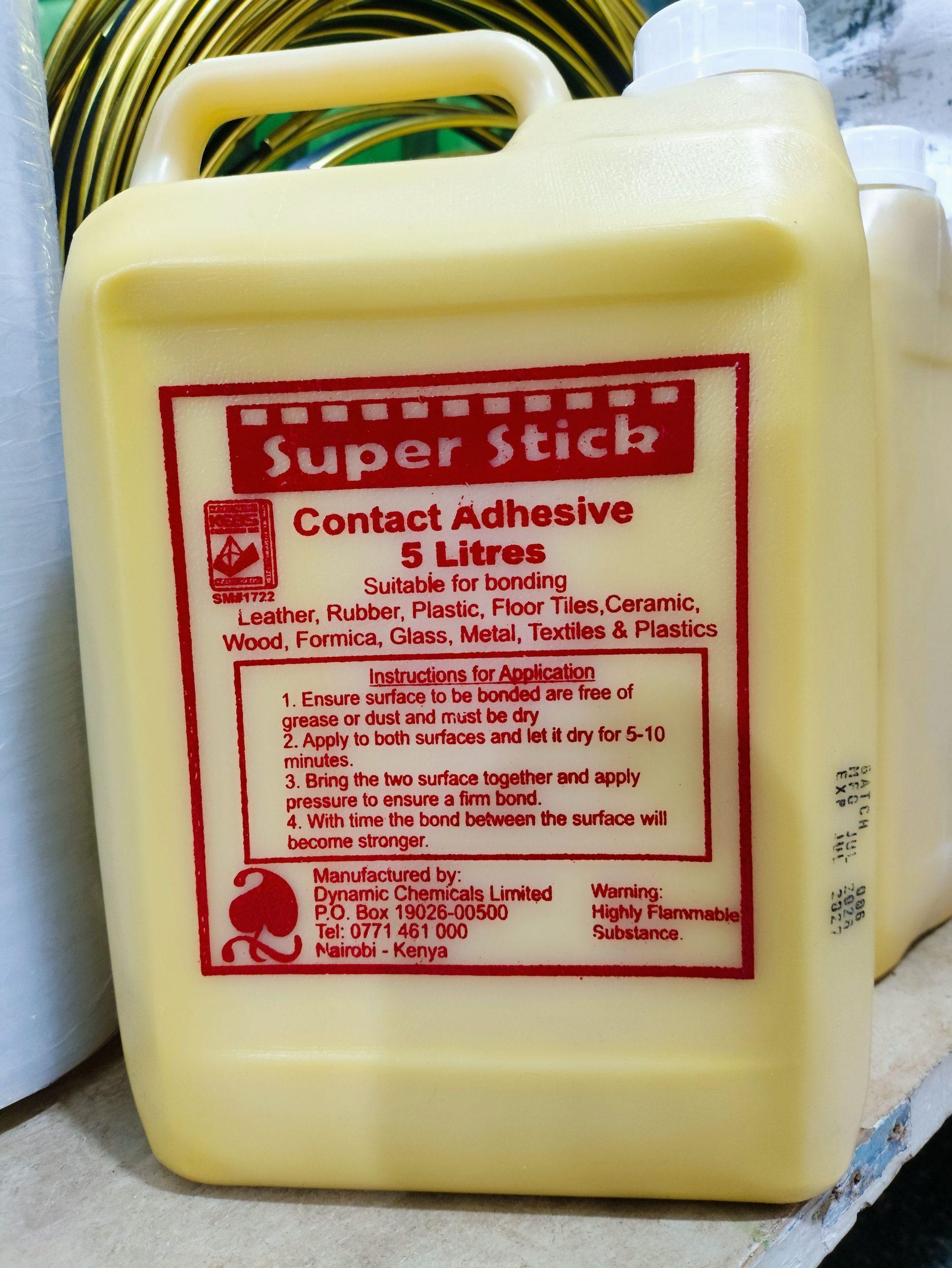 Super stick contact adhesive