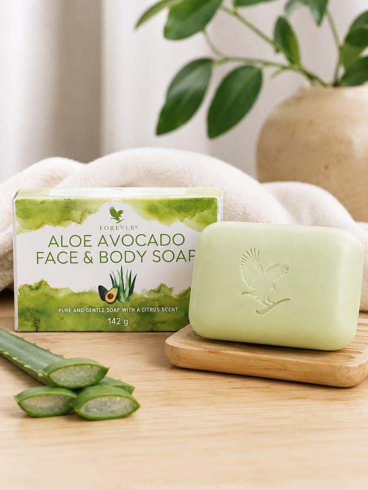 Aloe Avocado Face and Body Soap