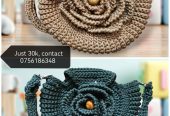 Crotchet bags
