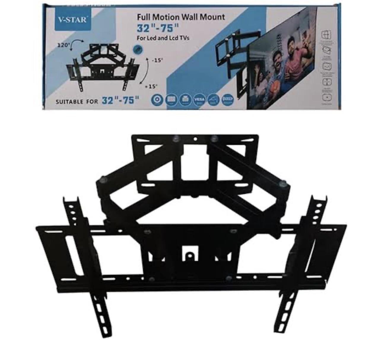V-Star Full Motion Tv Wall Mount 32-75 inch