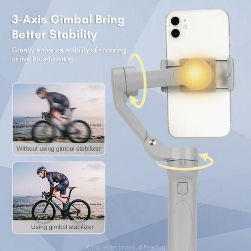 F5 Foldable Handheld 3-Axis Gimbal Stabilizer Portable