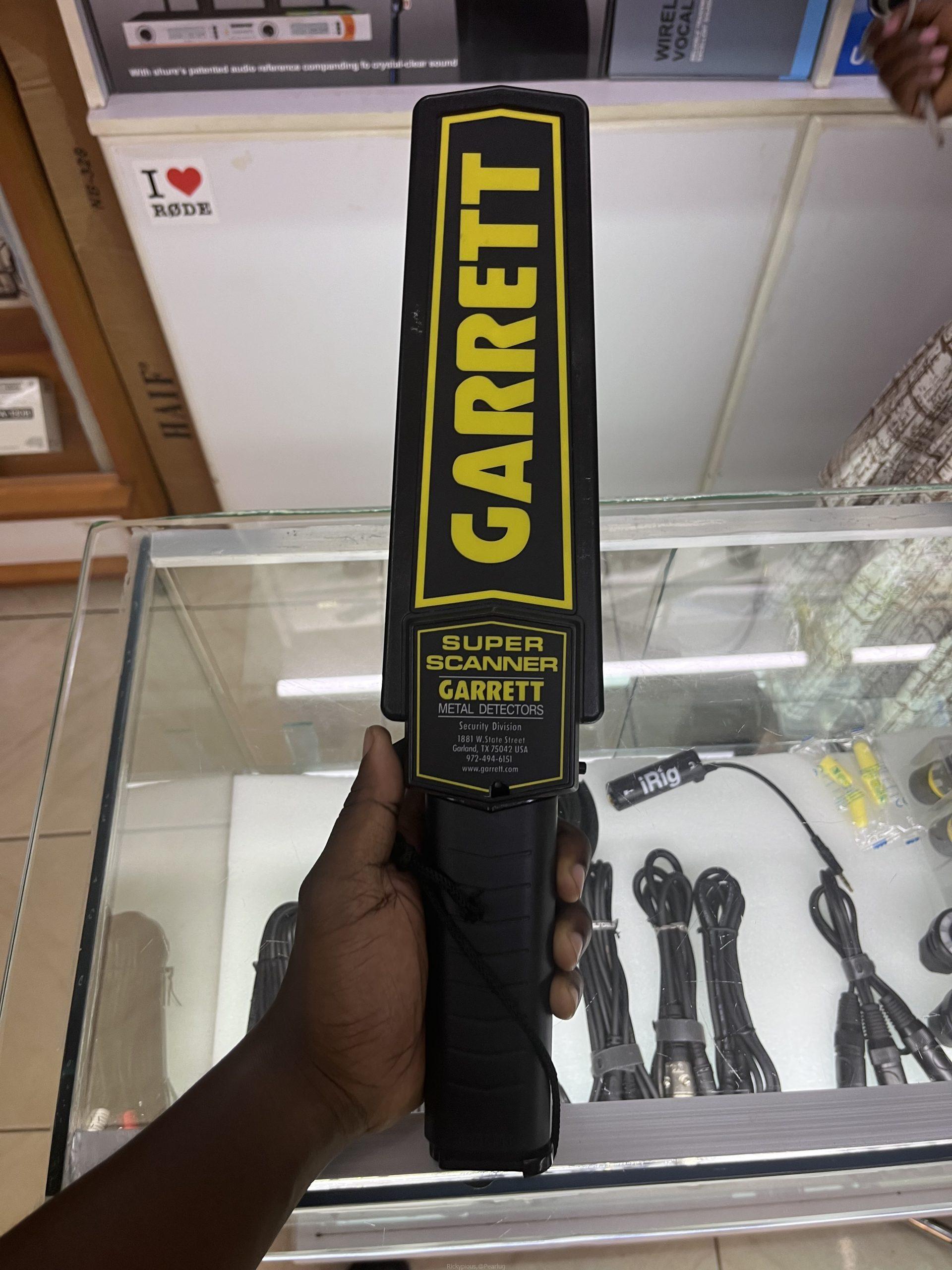 Garrett metal detector