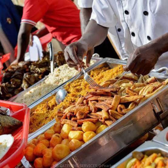 Outside catering services