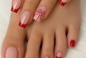 Nail polish pedicures and manicure