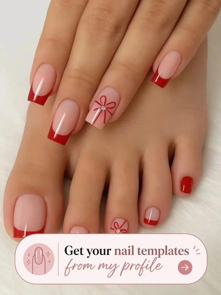 Nail polish pedicures and manicure