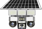 Solar CCTV Camera 2+1 Lens 4G Outdoor PTZ Security Camera