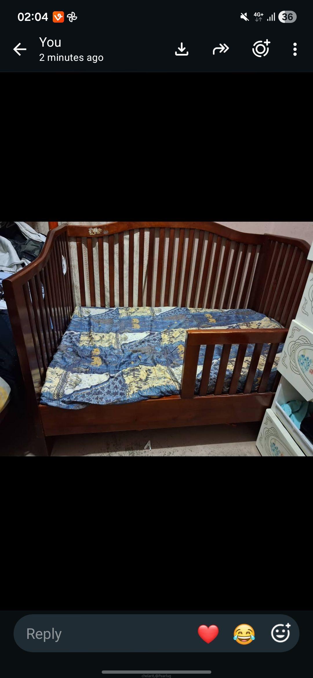 Bab/toddler bed