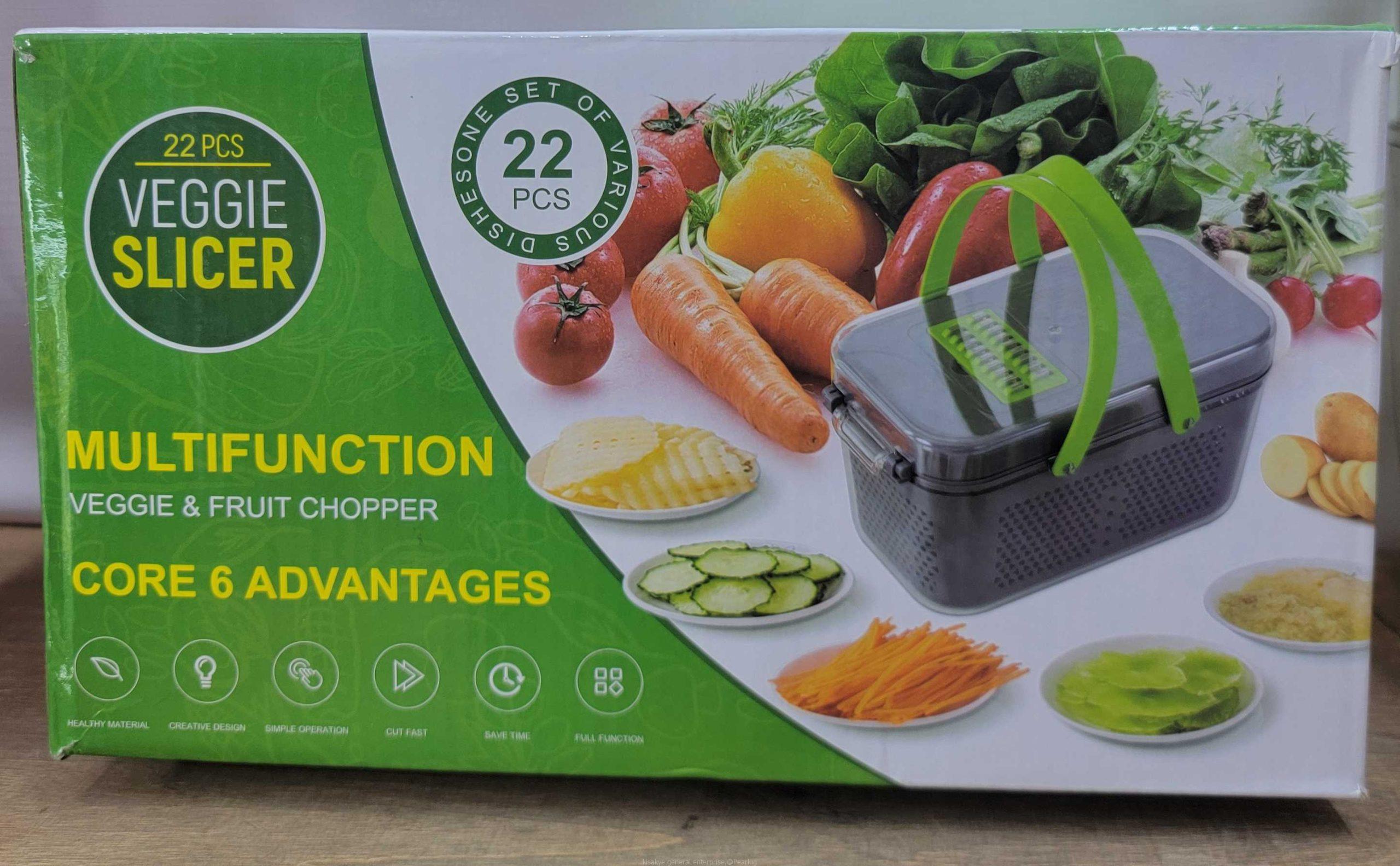 Veggie slicer 22pcs