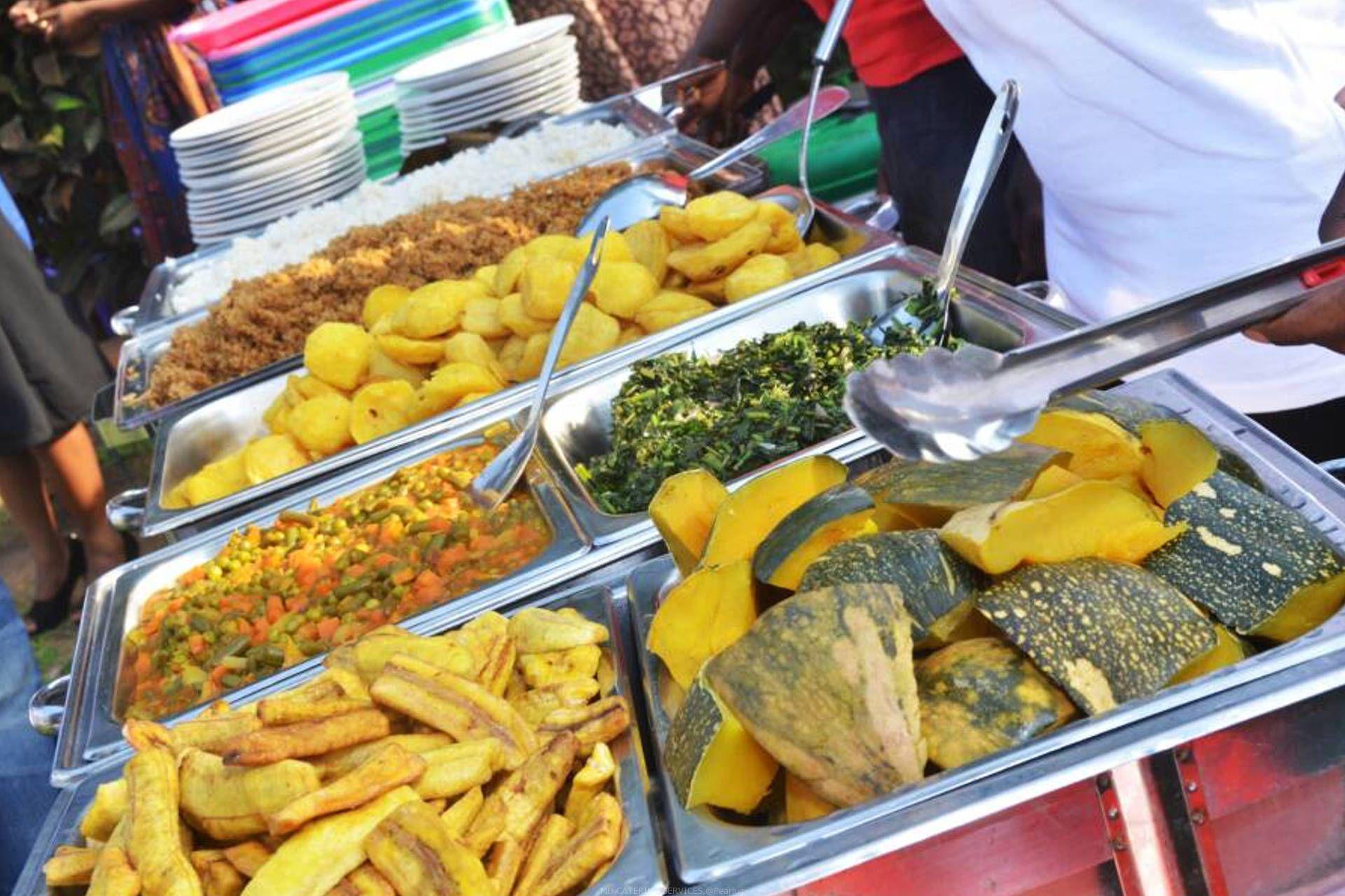 Outside catering services
