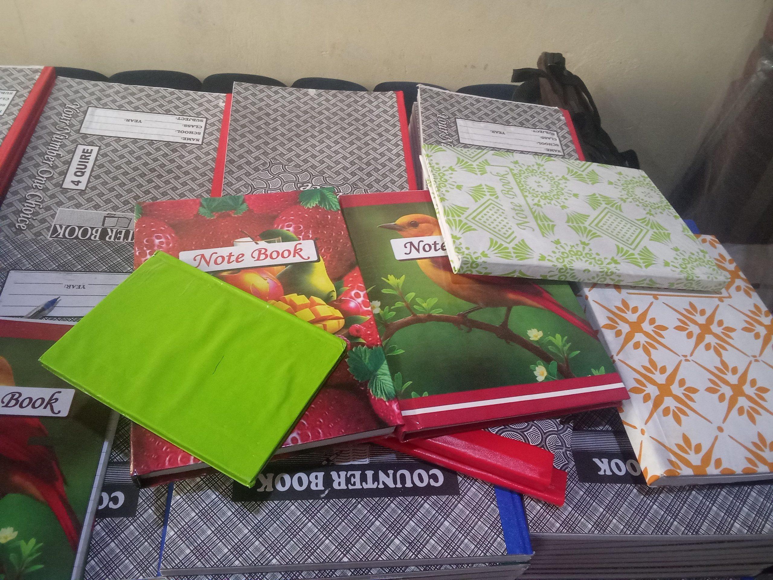 Note books 📚/and counter books