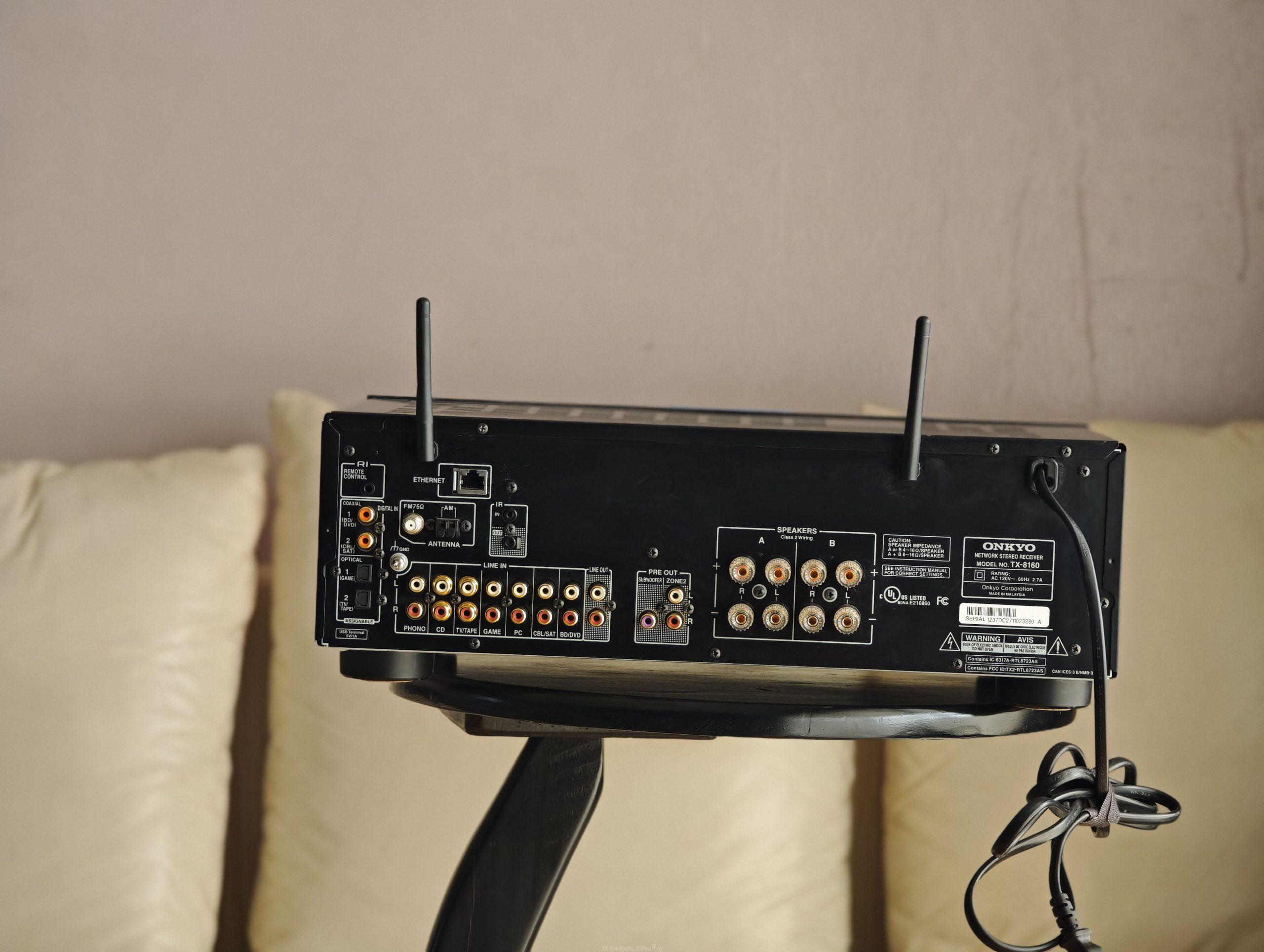 Onkyo 4ch Bluetooth,WiFi Amplifier with streaming,app control