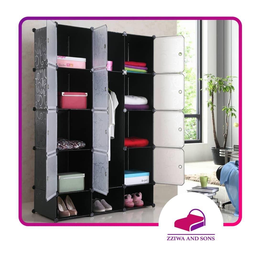 Plastic wardrobe 3 columns