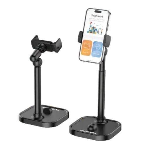 PLOKAMA Adjustable Desktop Live Stream Phone Stand – Telescopic Elevation Holder (22cm–33cm)