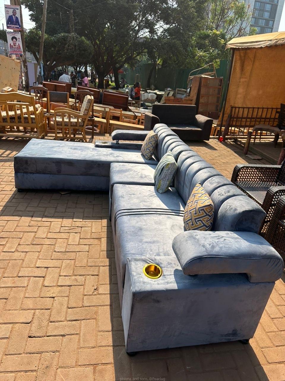 L shape sofa