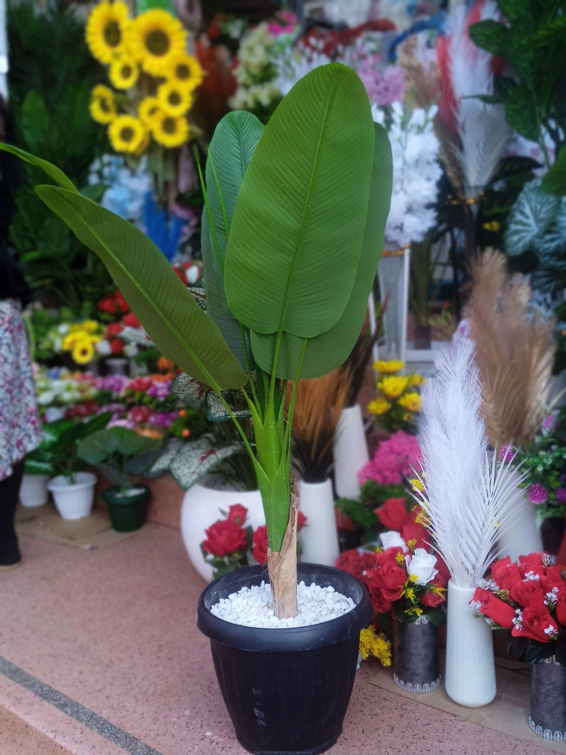 ARTIFICIAL SEVEN LEAF BANANA PLANT