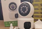 V380 Pro Dual-Lens WiFi Smart IP Camera – 360° PTZ Home Security Camera, Night Vision & Motion Detection