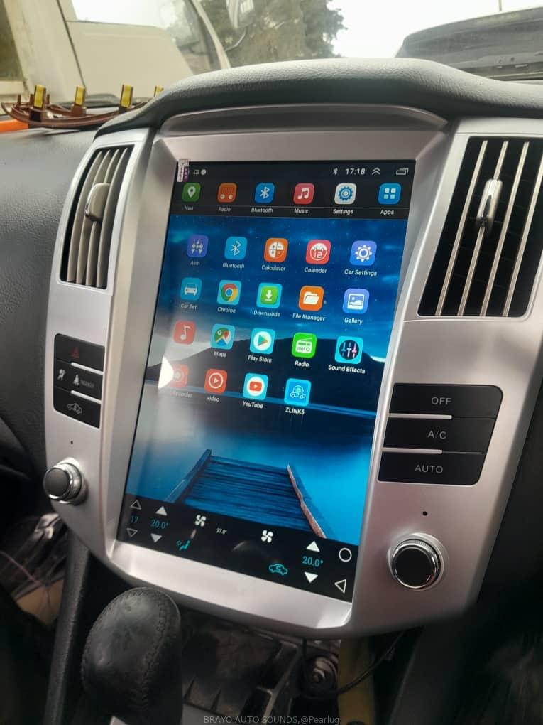 Toyota Harrier Kawundo Android Tesla Radio