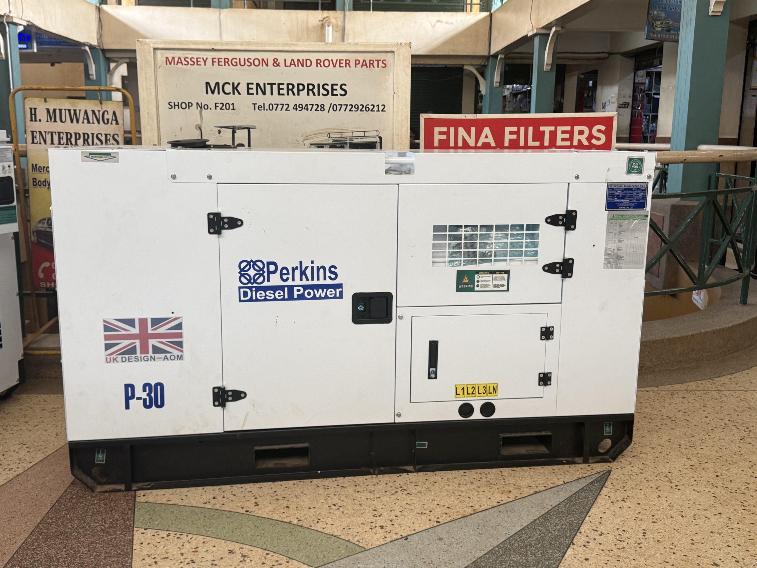 30kva 3phase Silent Diesel Generator Perkins