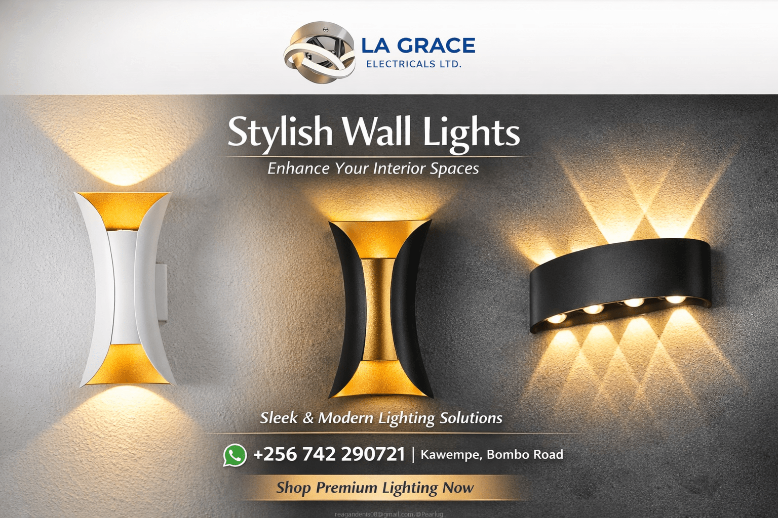 Modern LED & Decorative Lights – La Grâce Electricals Ltd