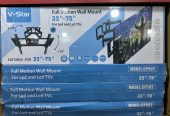 V-Star Full Motion Tv Wall Mount 32-75 inch