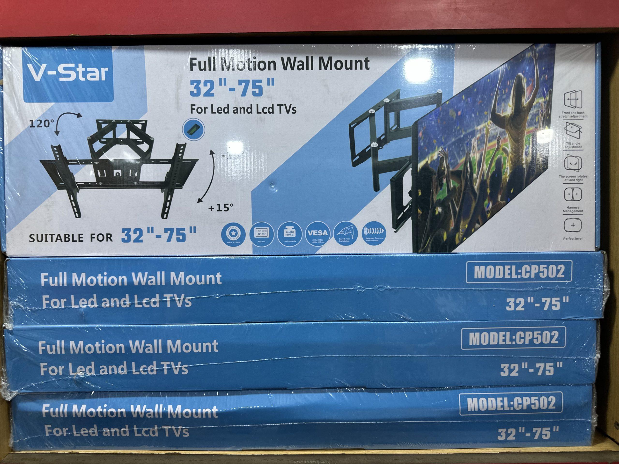 V-Star Full Motion Tv Wall Mount 32-75 inch