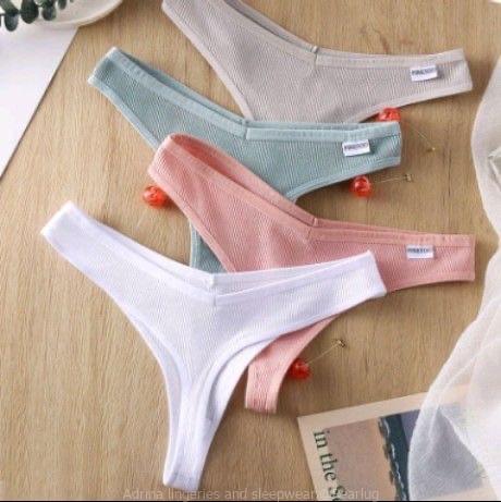 Cotton thongs