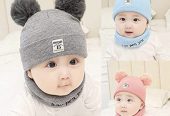 BABY CAP AND SCARF COMBO