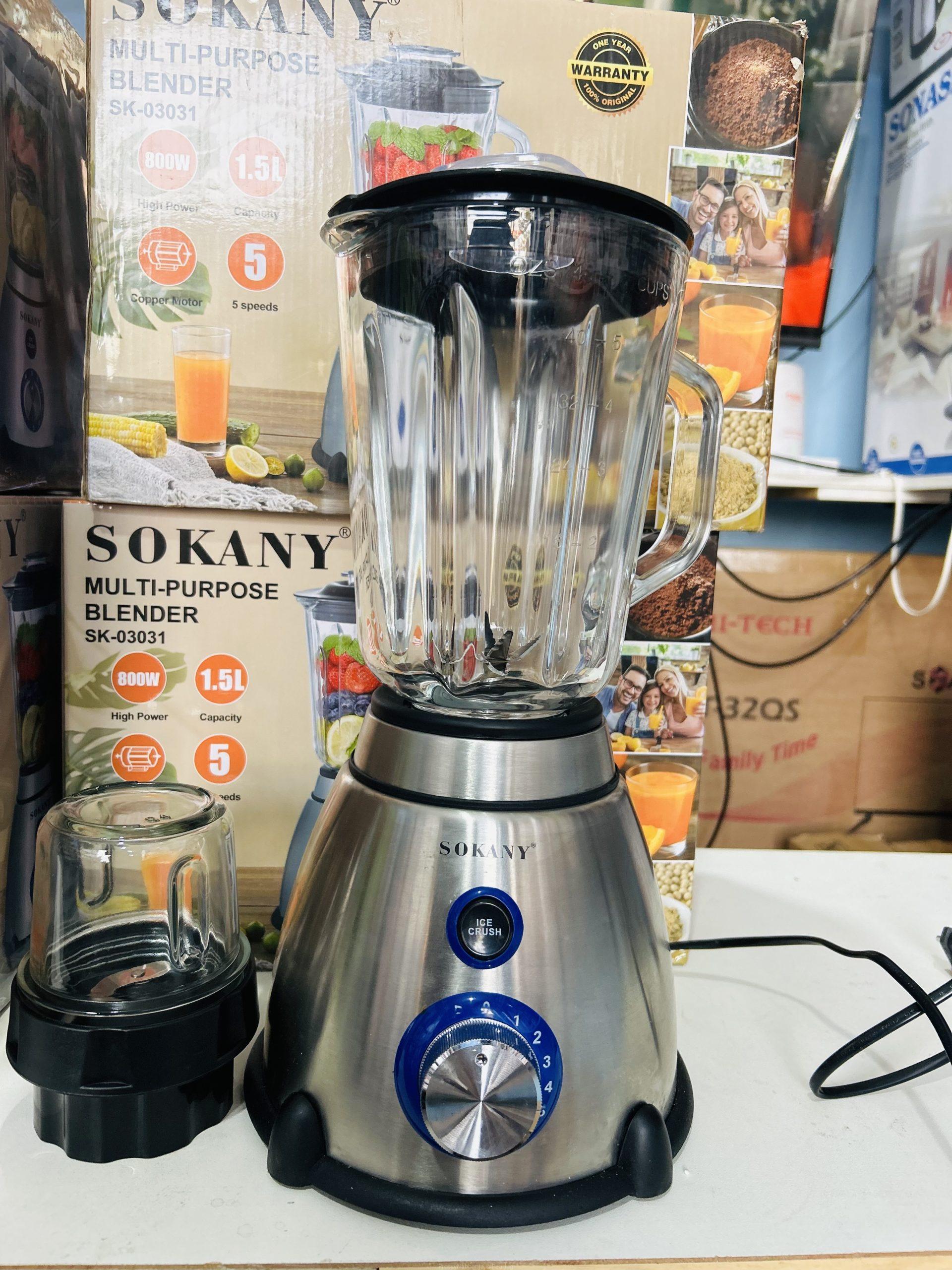 1.5litres Sokany Glass Blender