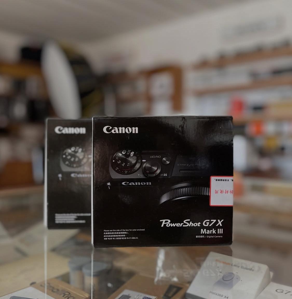 Canon Powershot G7 X Mark III 20.1MP Digital Camera