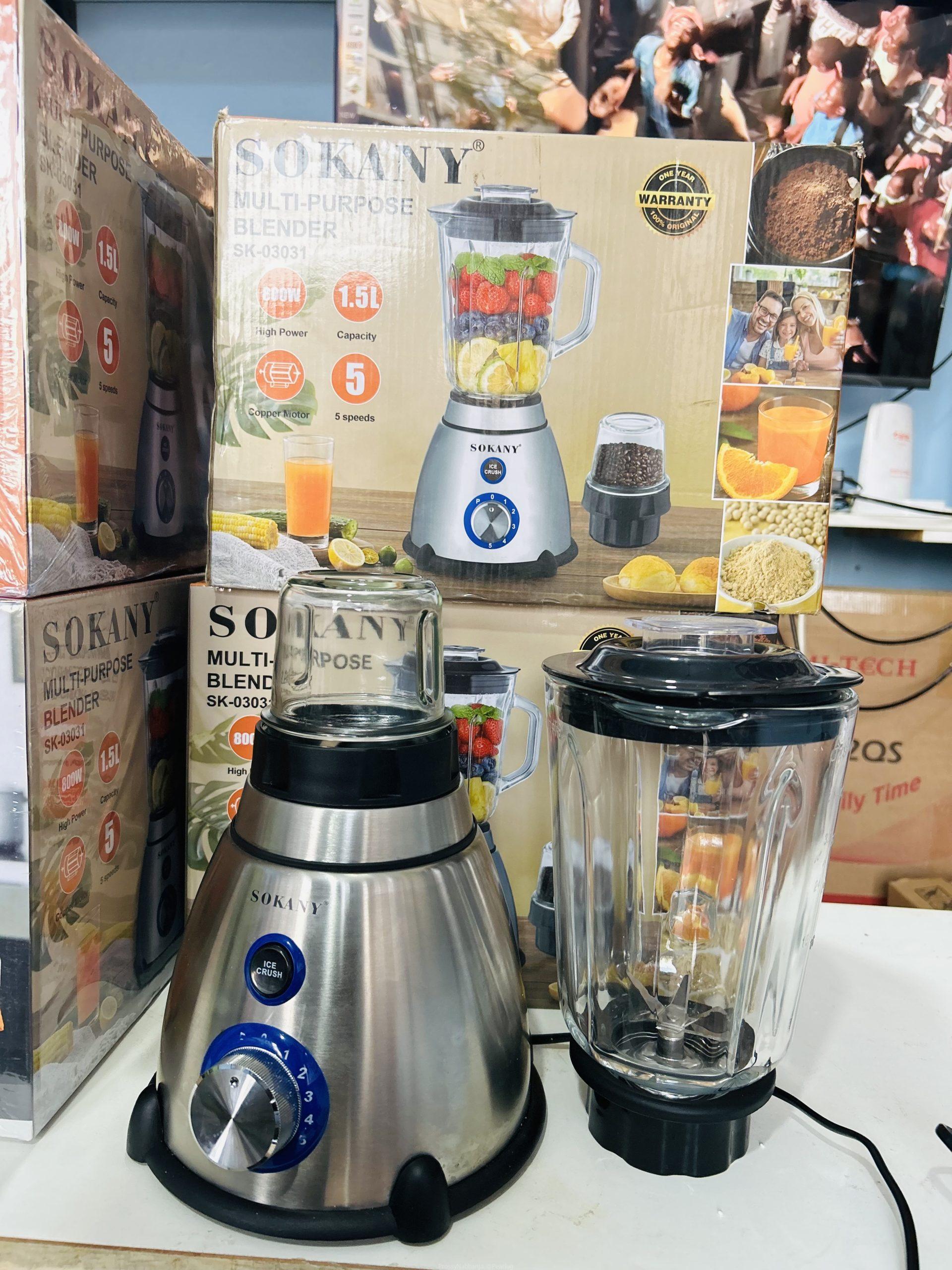 1.5litres Sokany Glass Blender