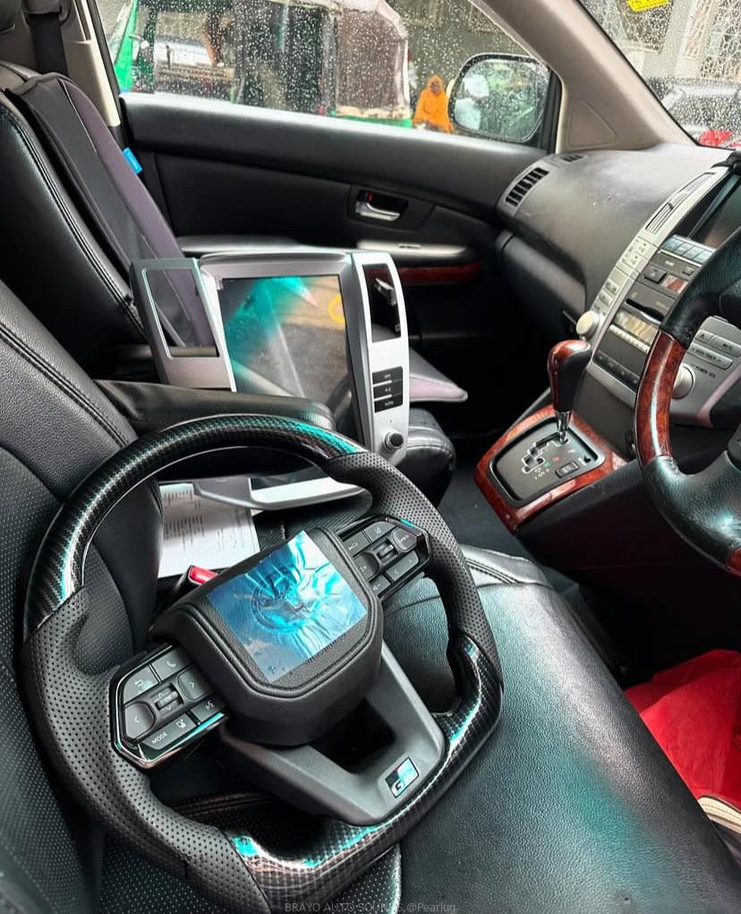 Toyota GR Aftermarket steering wheel