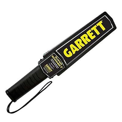 Garret hand held security metal detector