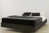 Floating bed black
