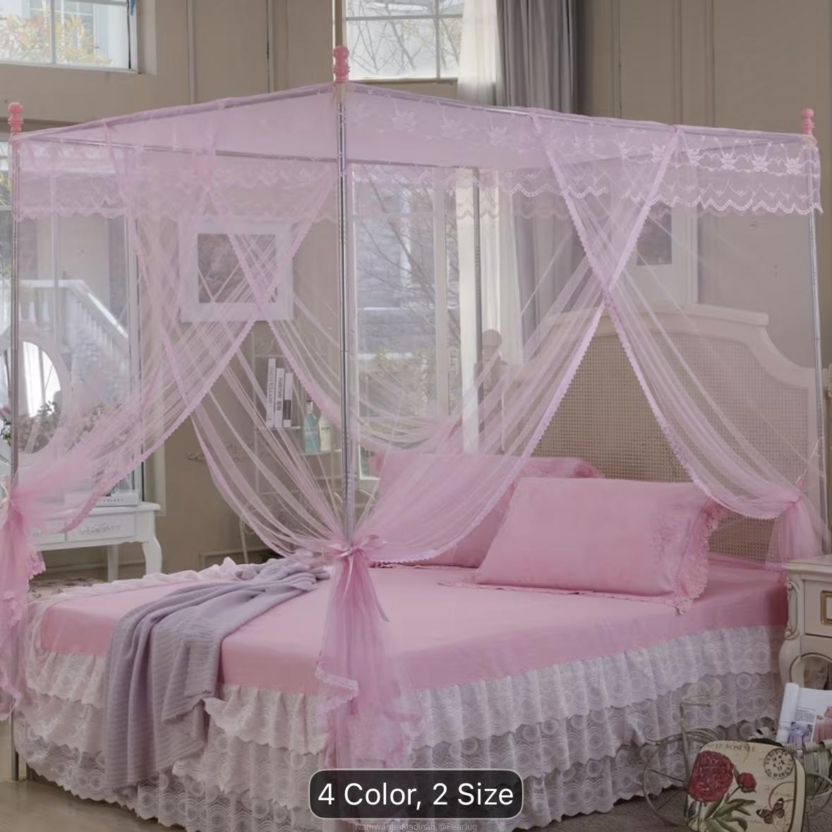 Luxurious canopy mosquito net