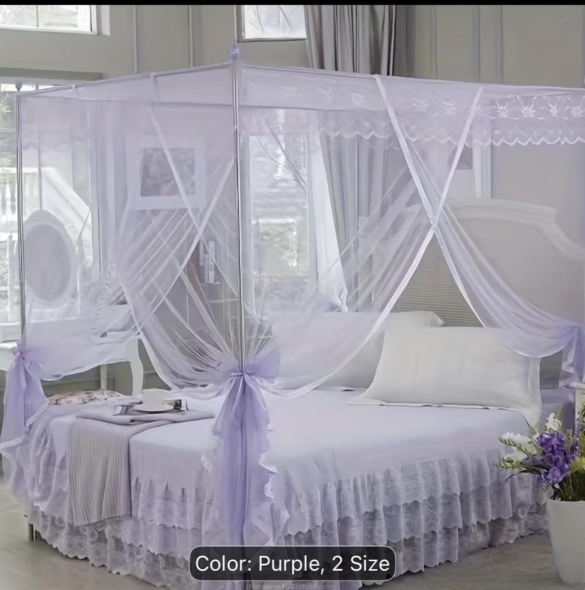 Luxurious canopy mosquito net