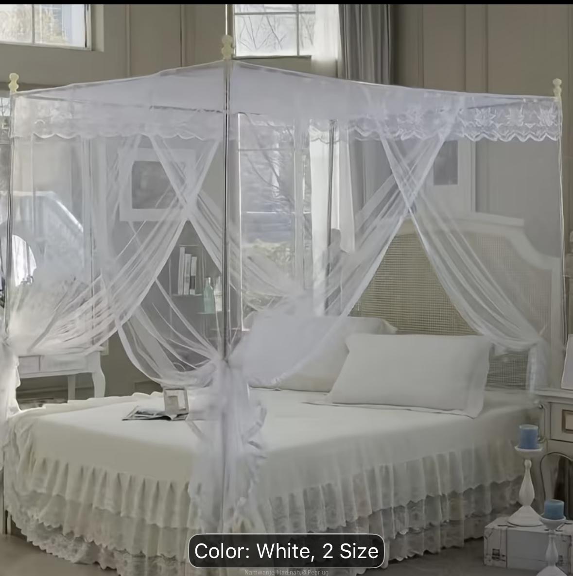 Luxurious canopy mosquito net