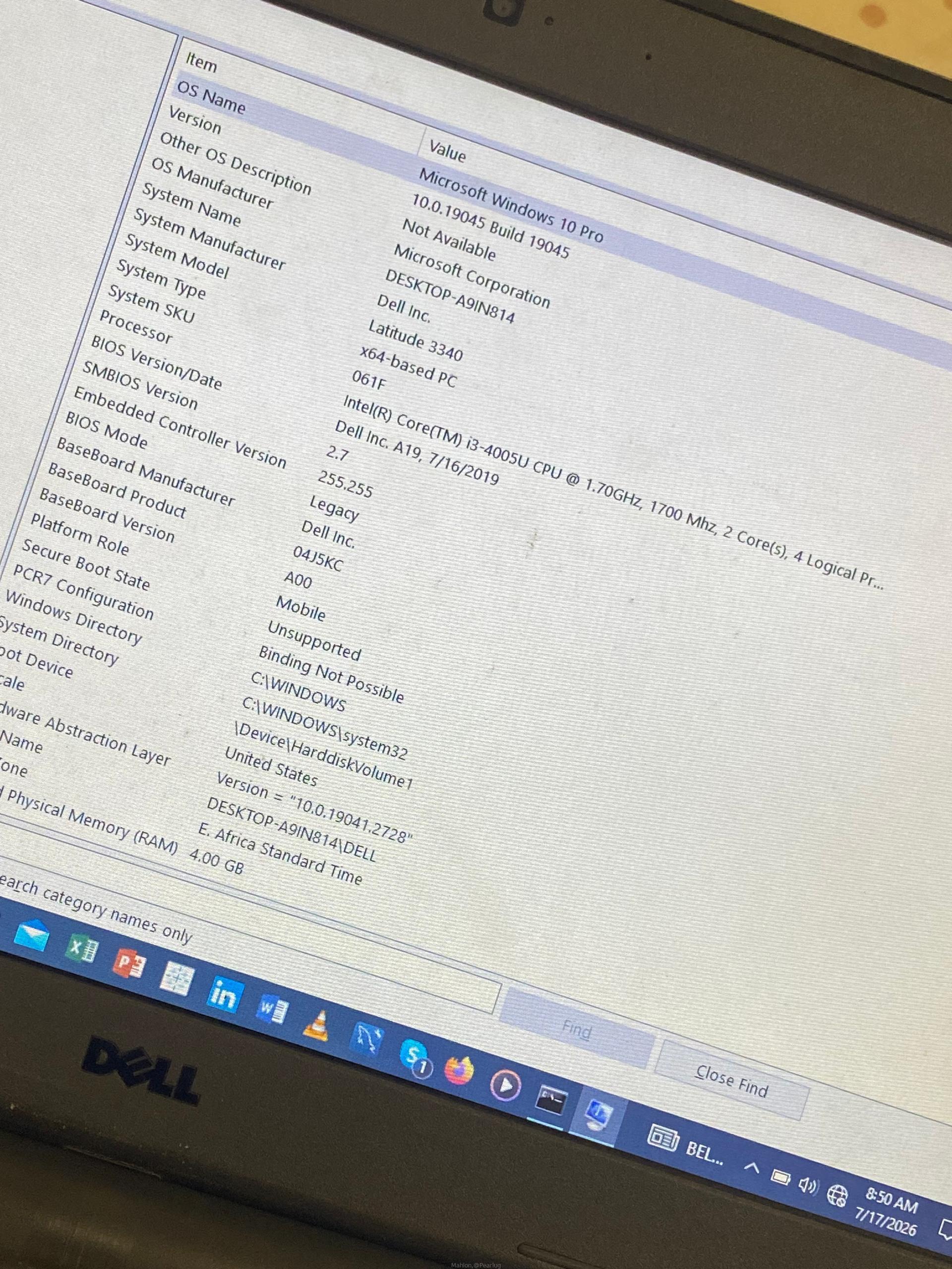 Dell Laptop